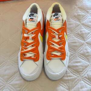 Nike Blazer Low Sacai White Magma Orange